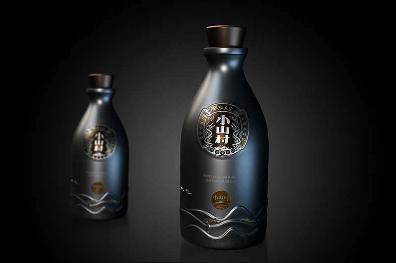 玻璃酒瓶包装设计如何设计？