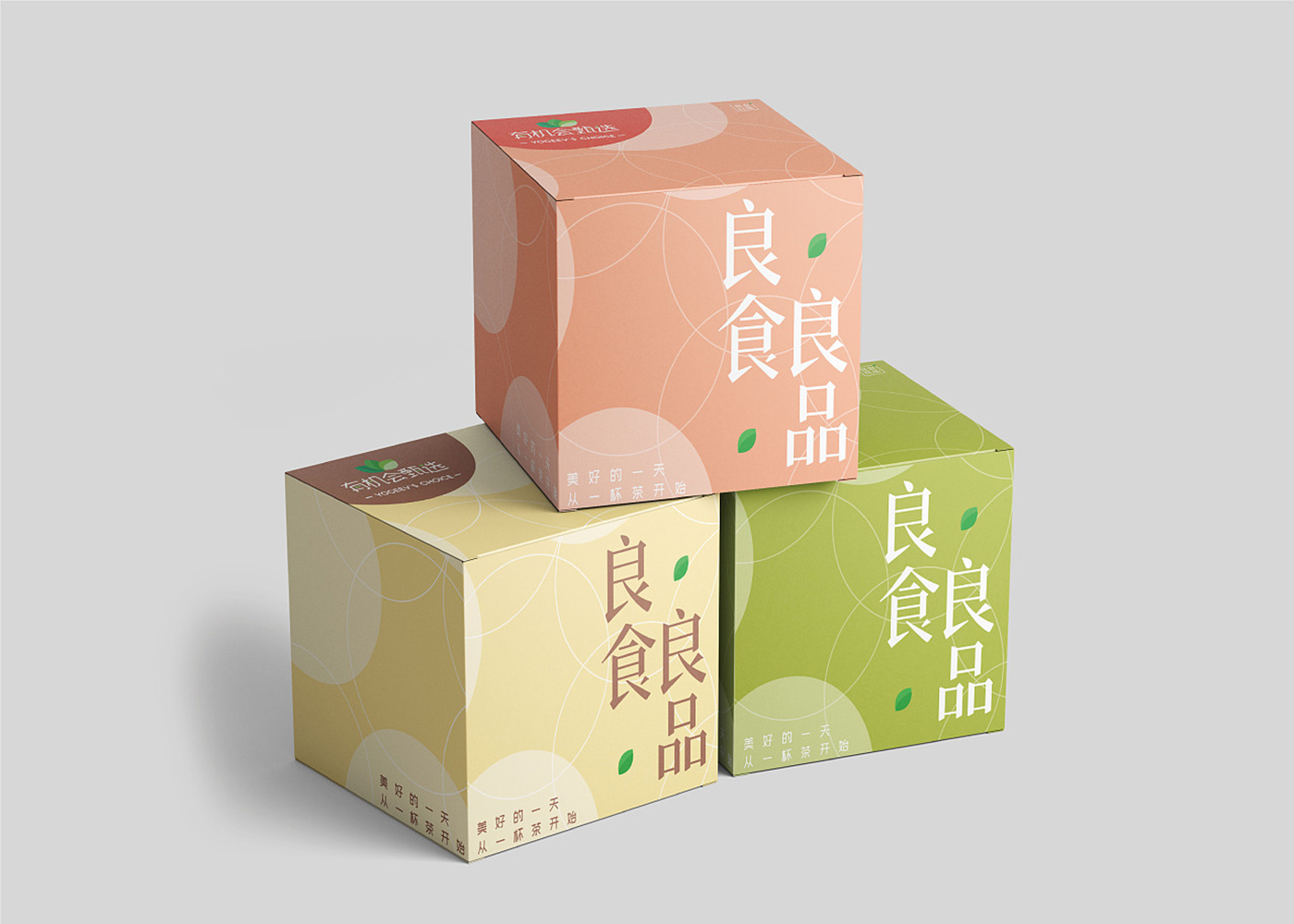有机茶包装设计-减肥茶包装设计