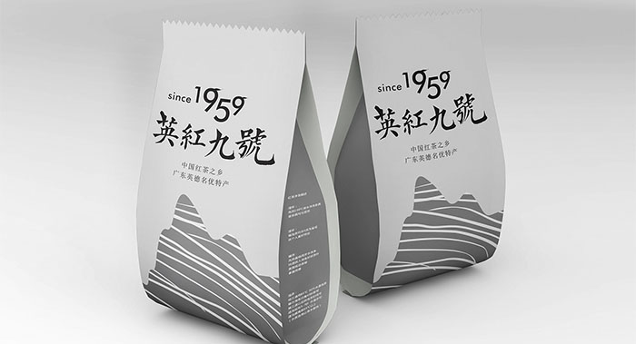 新英红九号茶叶包装-广东红茶包装设计