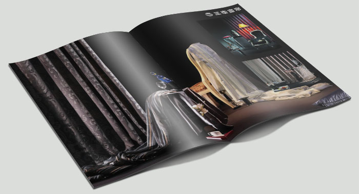 窗帘布艺产品画册设计-窗帘布艺产品画册设计公司
