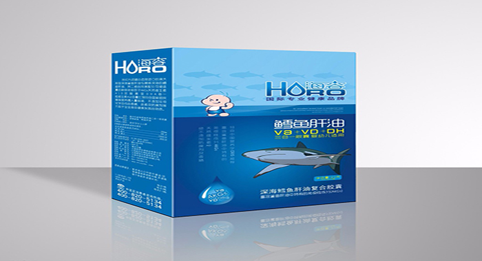 鳕鱼保健品包装设计-保健品包装设计公司