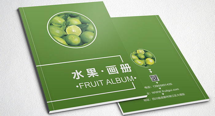 水果画册设计-水果户外设计公司